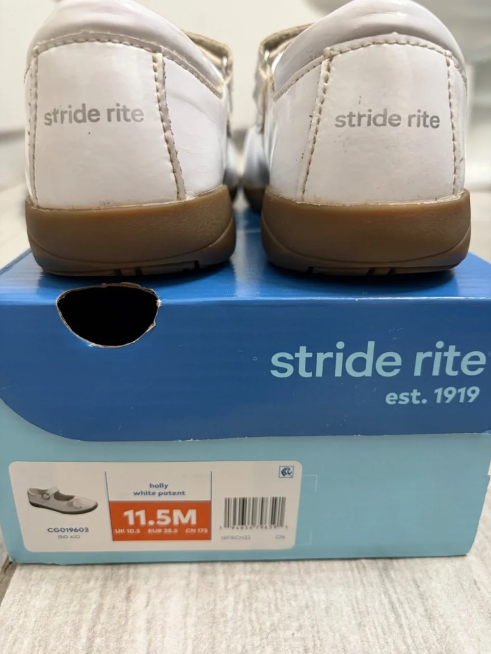 Girl’s Stride Rite Holly Mary Jane shoes size US 11.5